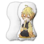 Demon Slayer, Zenitsu big size chibi pillow, anime, pillow