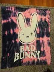 Bad Bunny Blanket/Tapestry (NEW IN PACKAGE - SOFT - GREAT QUALITY)