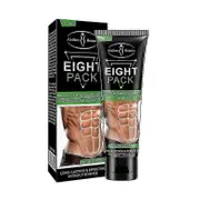 Minglan Men Eight Pack Stronger Muscle Cream - Waist Torso Smooth Lines Press Fitness
