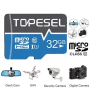 32GB Topesel Ultra TF Memory Card Micro SDHC UHS-I Class 10 High Speed 80MB/s