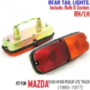 FOR MAZDA B1500 UTE PICKUP TRUCK 1965-1977 PAIR RH LH TAIL LIGHTS LAMP