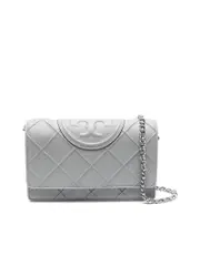 Tory Burch Diamond Pattern Clutch Bag With Detachable Shoulder Strap