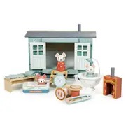 Tender Leaf Toys 27cm Secret Meadow Shepherd's Hut Wood Toy Set Kids/Children 3+