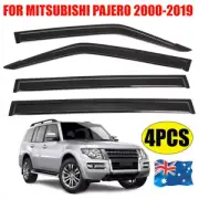 Window Visor Weathershield Weather shields For Mitsubishi Pajero NM NP 2000-2019