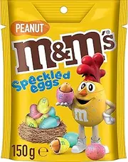 M&M's Peanut Milk Chocolate Speckled Easter Eggs Share Bag 150g