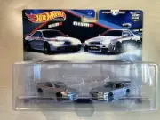 Hot wheels premium car culture Nissan Skyline GT-R R32 + R34 NISMO twin pack