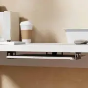 Under Desk Laptop Holder Mount Reliable Support Under Desk Shelf for Laptop