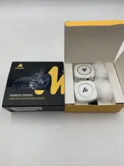 Maono WM820 Series Wireless Microphone System A1, White - SHIPS FAST ✅