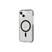 Tech21 EvoCrystal w/MagSafe Mobile Case Cover For Apple iPhone 15 Graphite Black