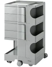 ArtissIn Bedside Table Trolley 5Tier Grey