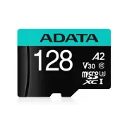 128GB AData Premier Pro microSDXC CL10 UHS-I U3 V30 A2 Memory Card w/SD Adapter