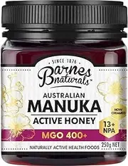 Barnes Naturals MGO 400+ Australian Active Manuka Honey 250 g