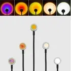Sunset Rainbow Projector Atmosphere USB LED Night Light car Lamp For Room Decor