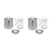 Stainless steel deep fryer pot, small deep fryer pot for cooking and frying