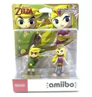 Nintendo The Legend of Zelda The Windwaker Toon Link & Toon Zelda 2-Pack Amiibo