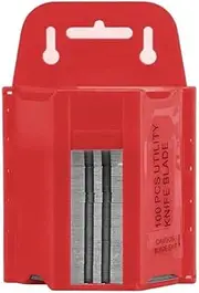 ZY344 SK2 Ultra Sharpened 100 Pc. Utility Hook Blade with Wall Mountable Dispenser Boxes With extra 10pcs Blades (SK2H)