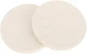 2Pcs Wool Polishing Buffing Wheel Pad Durable Flocking Polisher for Jewelry Non Surfaces Ergonomic Design Easy to Replace