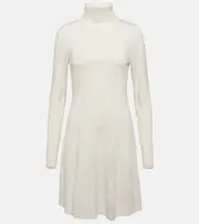 [Jardin des Orangers] Jardin des Orangers Wool and cashmere minidress AU 16 white