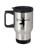 Nurse Mug | Nurse Wine Coffee Yoga | Coffee Travel Mug | Stainless Steel Mug | L