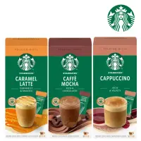 在飛比找momo購物網優惠-【STARBUCKS 星巴克】特選系列-即溶焦糖瑪奇朵/卡布