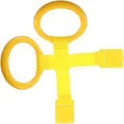 LOORGVEL 2Pcs Pull Rings for Newborns Crib Hanging Stand Ring Handles Walking Assist Tools for Interactive Play and Support Safe and Sturdy Design