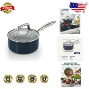 Efficient 1.5-Quart Nonstick Saucepan with Stay-Cool Handle - Induction Friendly