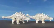 Solid 36 Albino 1257 Anky Pair Ark Survival Ascended PVE ASA Ankylosaurus