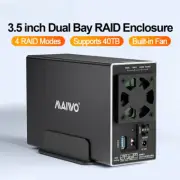 2 Bay HDD Docking Station SATA To USB 3.0 Docking Station For Hard Drive Case US