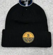 UCLA Bruins Top of the World Elijah Cuffed Knit Beanie Black NWT