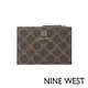 NINE WEST LINNETTE 經典零錢短夾-LOGO咖啡(130336)