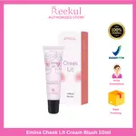 EMINA CHEEK LIT CREAM BLUSH BLUSH ON CREAM 持久 10ML