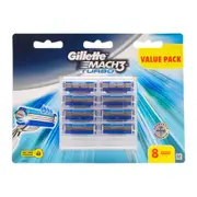 Gillette Mach3 Turbo Razor Cartridges – 8 Pack