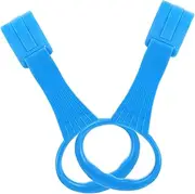 MOBUTOFU Infant Bed Stand up Rings Walking Exercise Rings Safe Walking Assistant