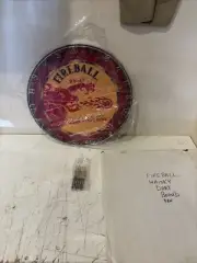Fireball Whisky Dart Board W/ Steel Tip Darts New In Box Rare HTF Easy To Hang