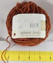 Blue Sky Alpacas Yarn Skinny Dyed 100% Organically Grown Cotton 150y 65g 2.29oz