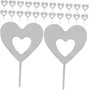 HOMSFOU 200pcs Sim Card Removal Opening Tool Tray Heart Shape Eject Pins Needle Opener Ejector for Cell Phone Smartphone Watchchain Link Remover