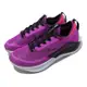 Nike 慢跑鞋 Wmns Zoom Fly 4 女鞋 紫 黑 緩震 襪套式 運動鞋 CT2401-501
