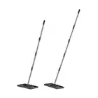 Lawn Leveling Rake Stainless Steel Ergonomic Handle Professional Lawn Leveling