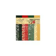 Graphic 45 Merry & Bright - 12x12" Patterns & Solids Pack