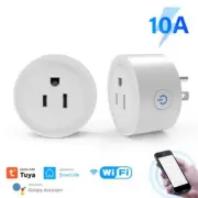 Tuya US Smart Plug WiFi 10A Timing Function Smart Life Remote Control Socket