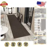 Extra Durable 2'7" x 20' Non-Slip Rug - Perfect for Kitchens, Entryways & More