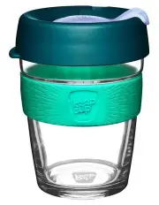 [KeepCup] Brew, Reusable Glass Cup M 12oz/340ml in Eventide