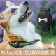 【DOG狗東西】寵物貓狗AirTag扣掛式防走丟定位追蹤矽膠保護套 黑