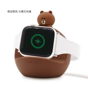 【GARMMA】Apple Watch LINE FRIENDS 熊大 二合一充電支架(手錶支架、手錶座)