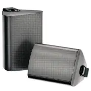 Herdio 2X6.5" 400W In/Outdoor Bluetooth Speakers Wall Mount Patio PoolWaterproof
