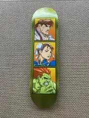 RARE HookUps Street Fighter 8.5” Skateboard Deck Jeremy Klein JK Industries