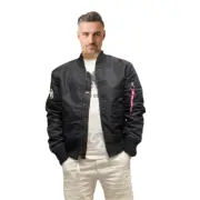 Alpha Industries MA-1 VF Army Back Print Bomber Jacket size M