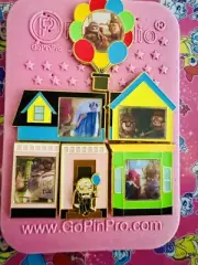 Up House Lenticular Blind Box Pin - Complete Set Of 6 - Pixar Disney Loungefly