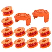 12)Trimmer Spool Line for Worx WA0010 Edger Spools Trimmer Line Refills 0.065"