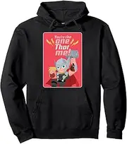 [Marvel] Thor You're The One Thor Me Valentine Card Pullover Hoodie